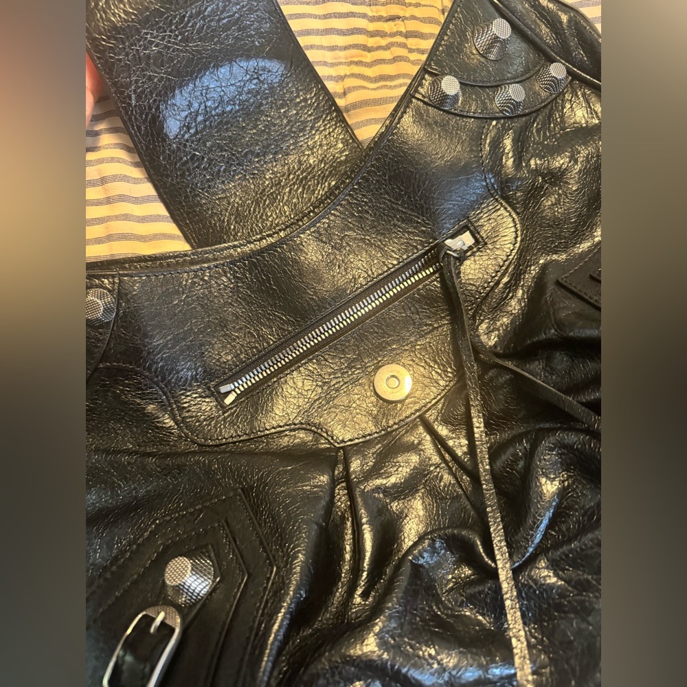 Balenciaga Black Leather Large Le Cagole - Picture 3 of 11